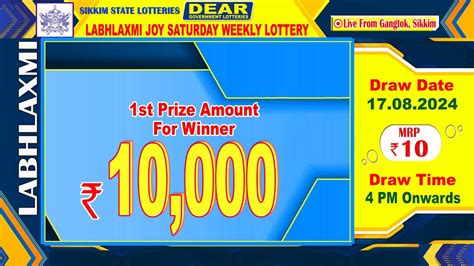 Labhlaxmi Lottery Live 4pm 17/03/2024 .